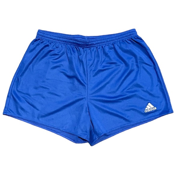 adidas Shorts Adidas Gym Shorts Womens Large Royal Blue Soccer Shorts Poshmark